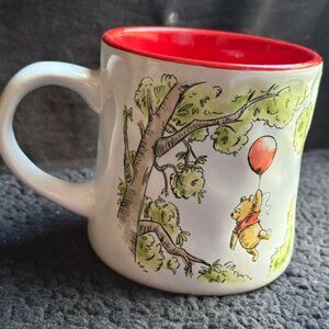 Disney Winnie the Pooh "Red Balloon" Organic Mug - Zrike Brands - NEW